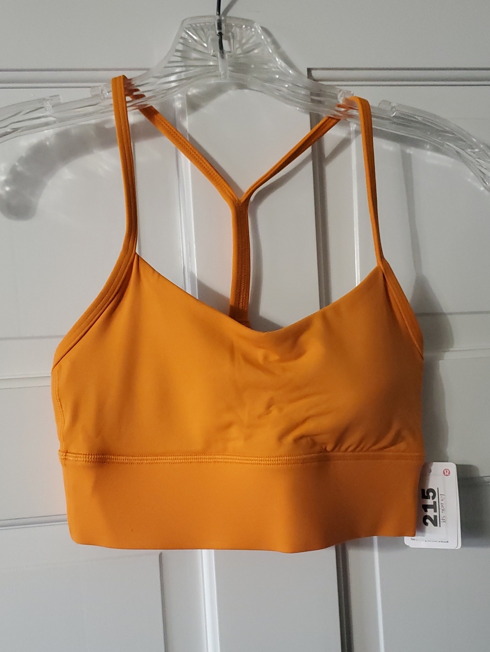 NWT Lululemon Flow Y Women's Sports Bra SZ 6 TIGER